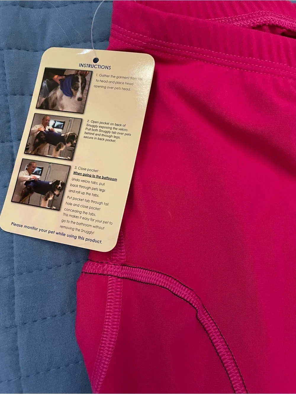 The Wonder Suit Recovery Suit for Dogs & Cats - Pink
